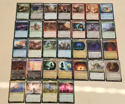 MTG Lord of the Rings 180 card lot Common/Uncommon + Rare/Mythic -Lightly Played - Image 7