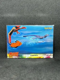 “Mewtwo Strikes Back” Pokemon Topps Card -  Farewell - Image 3