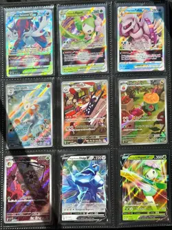 Pokemon Binder Lot 36x HOLO Cards SAR V VSTAR EX Japanese & English NM/M PSA - Image 3