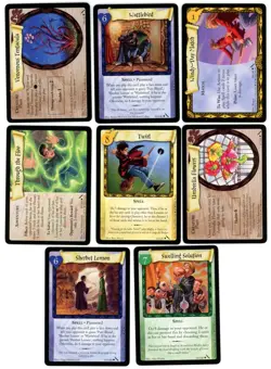 Harry Potter TCG Chamber of Secrets (CoS) Uncommon Card Lot #'d 56-90 (35 Cards) - Image 2