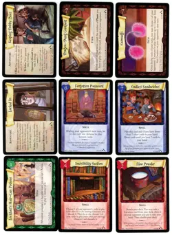 Harry Potter TCG Chamber of Secrets (CoS) Uncommon Card Lot #'d 56-90 (35 Cards) - Image 6