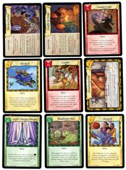 Harry Potter TCG Chamber of Secrets (CoS) Uncommon Card Lot #'d 56-90 (35 Cards) - Image 8