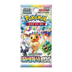 Pokemon Card Supercharged Breaker & Terastal Festa 1+1 NEW Korean Booster Packs - Image 14