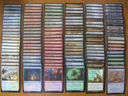 MTG Lot of 124 Dif FOIL cards 2022: BRO Brothers' War C U Token Retro Schematics - Image 1