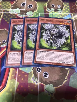 3x Heroic Challenger - Thousand Blades - OP19-EN019 - Common - Unlimited Lightly - Image 2