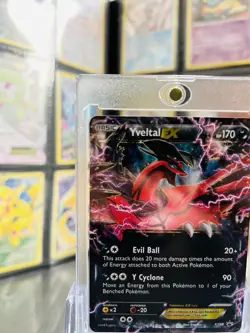 Yveltal EX XY08 Holo Pokemon Card Mint Condition Never Played - Image 2