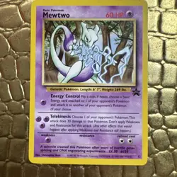 Mewtwo Black Star Promo 12 NM 1999 PokÃ©mon TCG WOTC Rare Vintage Card Holo - Image 1
