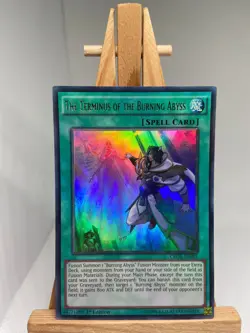 The Terminus Of The Burning Abyss - Ultra Rare 1st Edition CROS-EN085 LP YuGiOh - Image 3