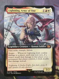 Lightning, Army of One - Foil NM-Mint, English Final Fantasy MTG Magic 2025 - Image 1