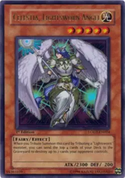 Yugioh! LP Celestia, Lightsworn Angel - LODT-EN024 - Ultra Rare - Unlimited Edit - Image 2