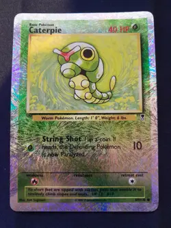 Caterpie 69/110 - Legendary Collection Set - Reverse Holo! - Pokemon Card - Image 3