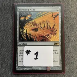 MTG Howling Mine Magic Core Set 2010 M10 Magic the Gathering MP 212/249  - Image 3