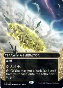 MTG Terrain Generator (0043) (Borderless) (43) | NM | Edge of Eternities IN HAND - Image 1