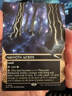 MTG Inkmoth Nexus (Borderless) (20) | NM | Edge of Eternities (EOS) IN HAND - Image 1