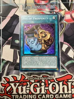 Pot Of Prosperity Super Rare 1st Edition RA01-EN066 Yugioh - Image 1