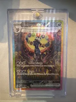 PokÃ©mon TCG Prismatic Evolutions Umbreon EX Card 161/131 Sir - Image 1