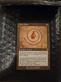MTG Mox Amber The Brothers' War: Retro Frame Artifacts Regular - Image 1