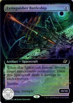 MTG Extinguisher Battleship (Ext) (355) | NM Foil | Edge of Eternities IN HAND - Image 1