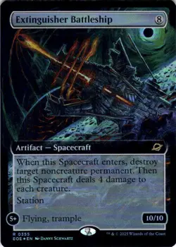 MTG Extinguisher Battleship (Ext) (355) | NM Foil | Edge of Eternities IN HAND - Image 2