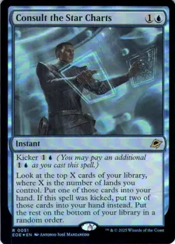 MTG Consult the Star Charts (51) | NM Foil | Edge of Eternities (EOE) IN HAND - Image 2