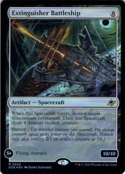 MTG Extinguisher Battleship (242) | NM Foil | Edge of Eternities (EOE) IN HAND - Image 2