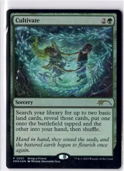 Cultivate NM/M* FOIL PROMO Unique and Micellaneous 0001 mtg -UnltdCards - Image 1