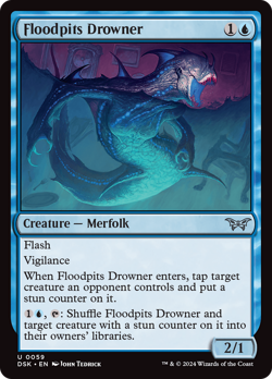 Floodpits Drowner - DSK #59 | NORMAL | NM | MTG - Image 2