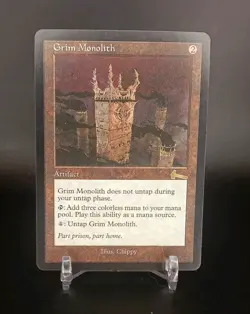 Custom Game Card-Grim Monolith-LP Condition - Image 3