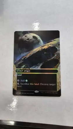 Strip Mine (0040) (Borderless) Edge of Eternities: Stellar Sights Foil - Image 3