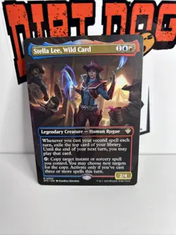 MTG. Stella Lee, Wild Card. Borderless. Outlaws of Thunder Junction. Nm - Image 1