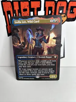 MTG. Stella Lee, Wild Card. Borderless. Outlaws of Thunder Junction. Nm - Image 3