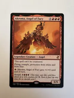 Akroma, Angel of Fury - MTG Time Spiral Remastered - NM - Image 2
