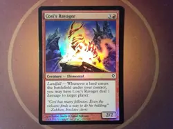 Foil Cosi's Ravager - Worldwake - Magic the Gathering Mtg red - Image 2