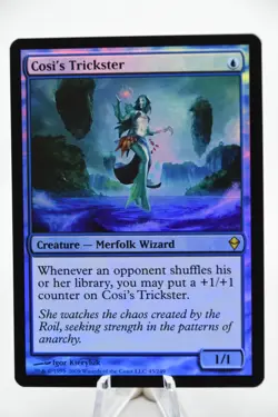Cosi's Trickster Foil - Zendikar - NM - Magic the Gathering - Image 1