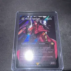 Magic:The Gathering Final Fantasy Vincent Valentine - Surge Foil #0528 - Image 5