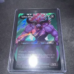Magic:The Gathering Final Fantasy Vincent Valentine - Surge Foil #0528 - Image 8