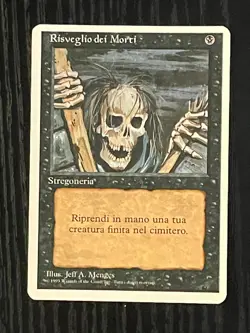 Magic MTG Italian Revised Raise Dead Artist Proof Near Mint - Only 50 Exist! - Image 4