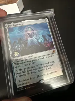 The Endstone Mtg EOE Legendary Artifact 0240 Mythic Foil Prerelease NM - Image 2