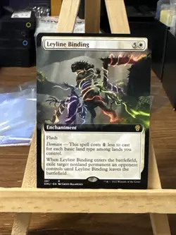 MTG *Leyline Binding Extended Art X1* (NM) Dominaria United Magic the Gathering - Image 3