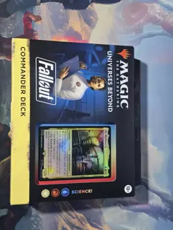 Magic: The Gathering Universes Beyond Fallout Science Commander Deck  - - Image 1
