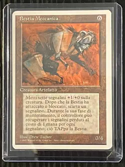 Magic MTG Italian Revised Clockwork Beast Artist Proof Near Mint Only 50 Exist! - Image 6