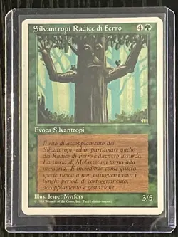 Magic MTG Italian Revised Ironroot Treefolk Artist Proof Near Mint Only 50 Exist - Image 3
