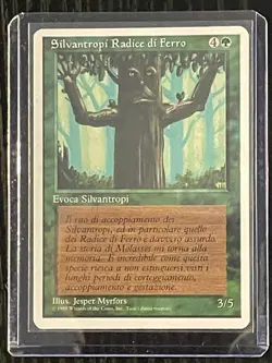 Magic MTG Italian Revised Ironroot Treefolk Artist Proof Near Mint Only 50 Exist - Image 6