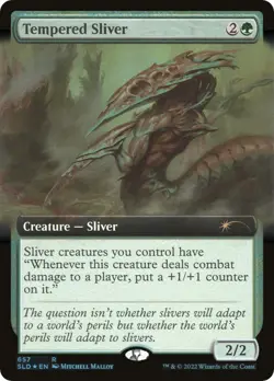 Tempered Sliver (Extended Art) Secret Lair Drop Foil - Image 1