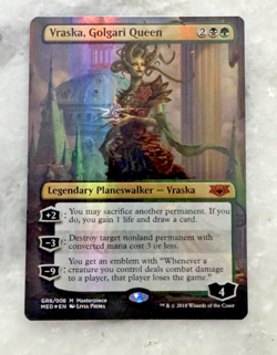 Vraska, Golgari Queen Mythic Edition: Guilds of Ravnica Foil GR8/008 NM - Image 3