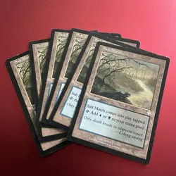 Salt Marsh X7 Invasion 7X Playset Magic the Gathering MTG Lot Of 7 Cards - Image 10