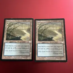 Salt Marsh X7 Invasion 7X Playset Magic the Gathering MTG Lot Of 7 Cards - Image 11