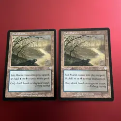 Salt Marsh X7 Invasion 7X Playset Magic the Gathering MTG Lot Of 7 Cards - Image 13