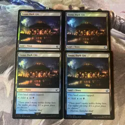 MTG / Treno, Dark City X 4 /FOIL / Nm & Never Played - Image 1