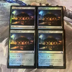 MTG / Treno, Dark City X 4 /FOIL / Nm & Never Played - Image 2